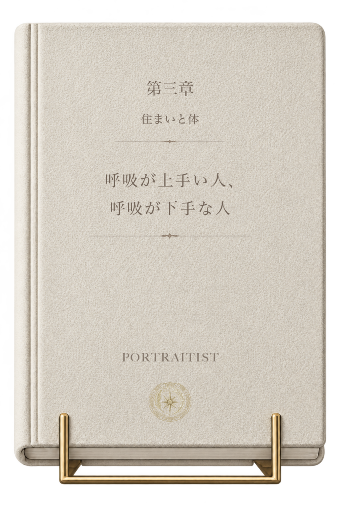 呼吸が上手い人、呼吸が下手な人の本画像