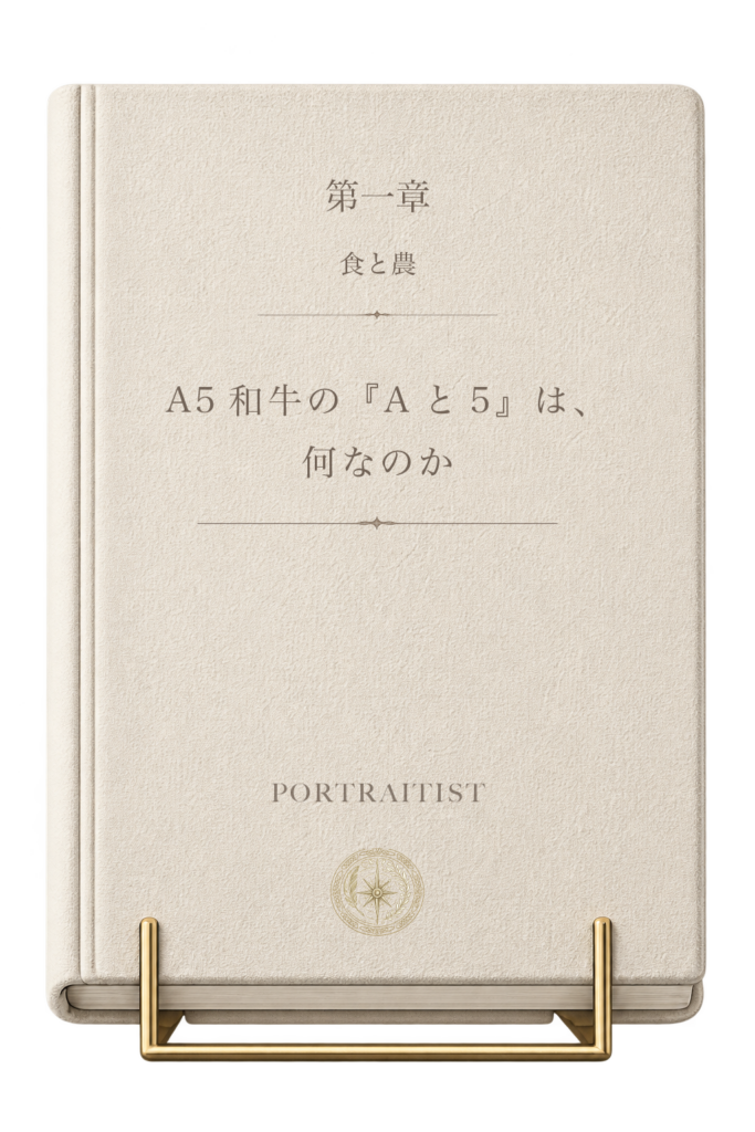 A5和牛の『Aと5』は、何なのかの本画像